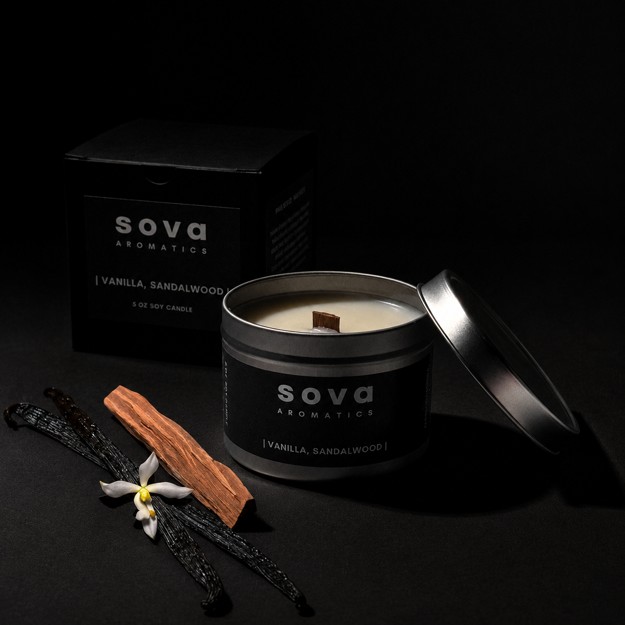VANILLA · SANDALWOOD